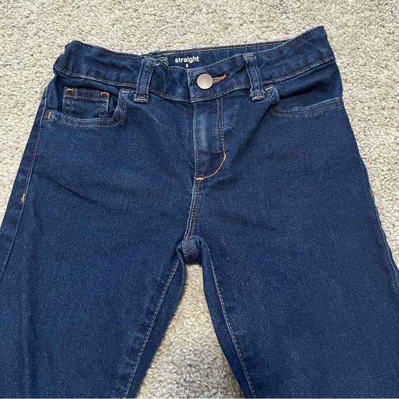 Wonder Nation girls size 8 straight leg blue jeans - Picture 5 of 7